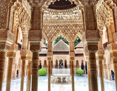 Alhambra. Fuente de los Leones